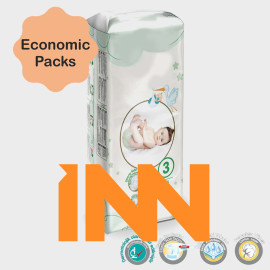 INNHJ-HUB-001 MODEL WHOLESALE NEWBORN MINI MIDI MAXI JUNIOR EXTRA LARGE FLEXIBLE UNISEX PREMIUM ABSORBENT DIAPERS